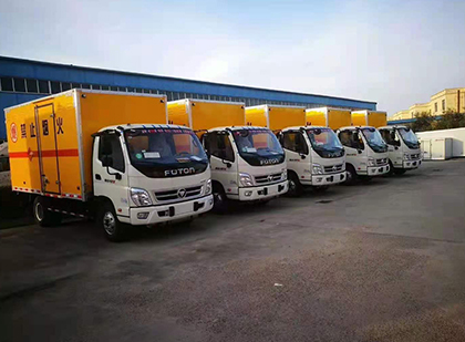 工业园区爆破器材运输车